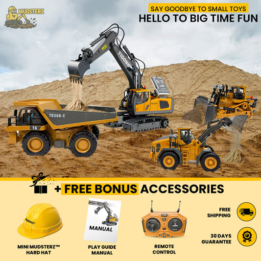 Mudsterz™ | Command the Site. Conquer the Dirt.